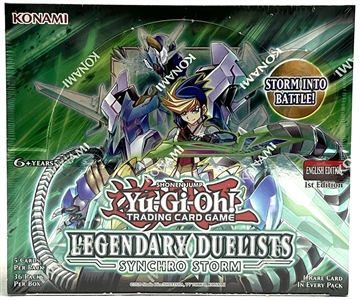 Yu-Gi-Oh! Booster Box - Legendary Duelists: Synchro Storm (2021)