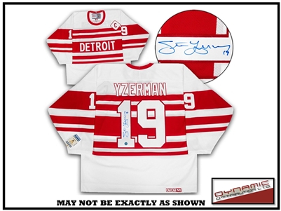 Autographed Jersey - Steve Yzerman